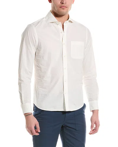 Robert Talbott Cooper Shirt In White
