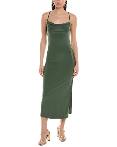 Bebe Maxi Dress In Green