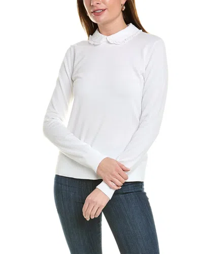 Brooks Brothers Sweater In White