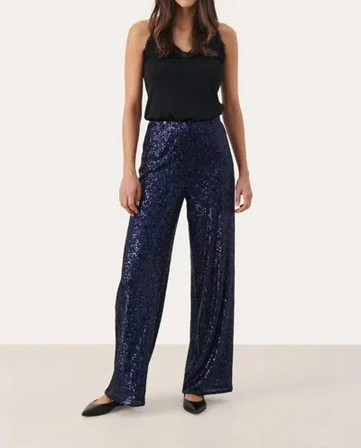 Part Two Tatianapw Trousers Midnight Sail In Multi