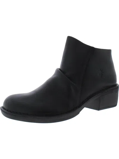 Fly London Merk Womens Padded Insole Ankle Boots In Black
