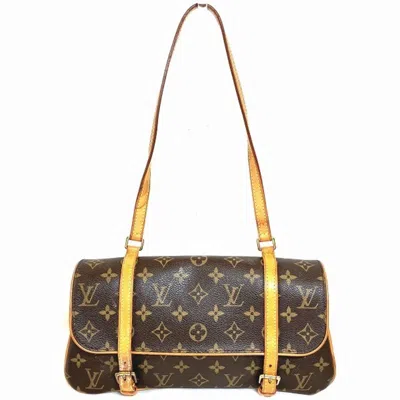 Pre-owned Louis Vuitton Marelle Canvas Shopper Bag () In Brown