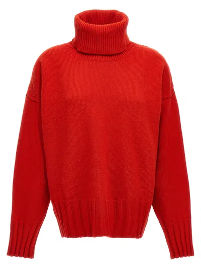 Made In Tomboy Ely Sweater In Rojo