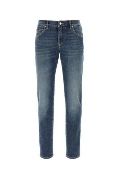 Dolce & Gabbana Man Jeans In Multicolor