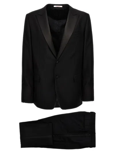Valentino Tuxedo Dress Completi In Black