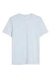 Sunspel Cotton Crewneck T-shirt In Light Blue