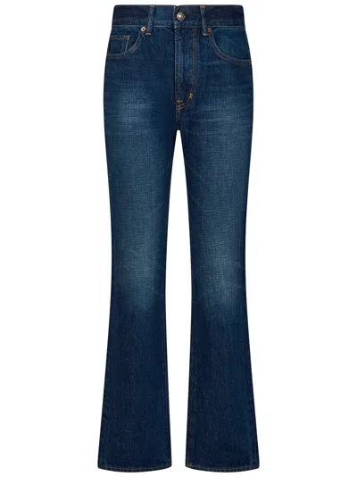 Tom Ford Flared Jeans In Blu