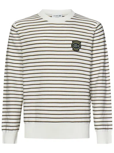 Lacoste Sweater In Bianco