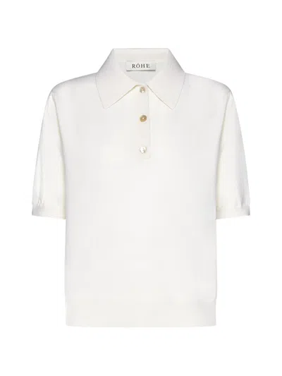 Rohe T-shirts And Polos In White