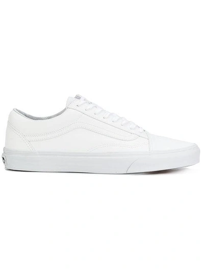 Vans White Og Old Skool Lx Vlt Sneakers