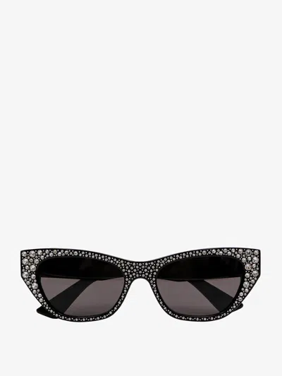 Alexander Mcqueen Sunglasses In Black