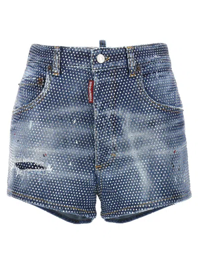 Dsquared2 Hollywood Shorts In Blue