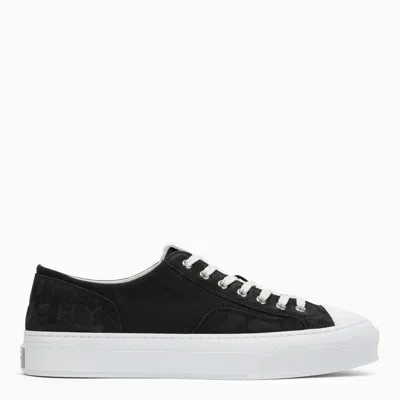Givenchy City Low Sneaker In Black