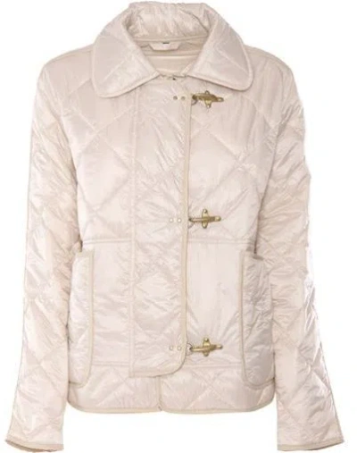 Fay 3 Ganci Quilted Jacket In Pink