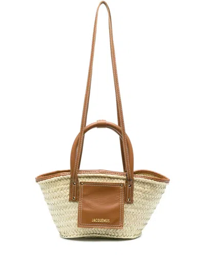 Jacquemus Le Panier Soli Tote Bag In Brown