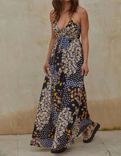 By Together In Blooms Maxi Dress In Multi