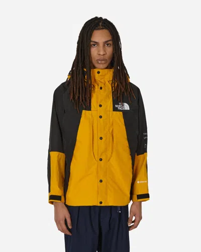 The North Face Gore-tex Back-pocket Hooded Jacket In Yellow