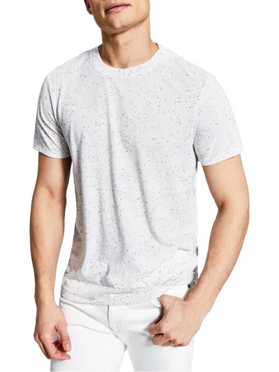 And Now This Mens Speckle Crewneck T-shirt In White