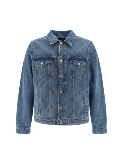 7 For All Mankind Jackets In Blue