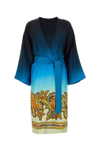 Etro Trench-l Nd  Female In Blue