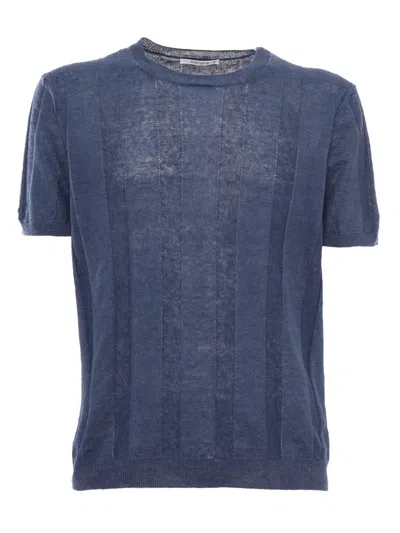 Kangra Cashmere Girocoll In Blue