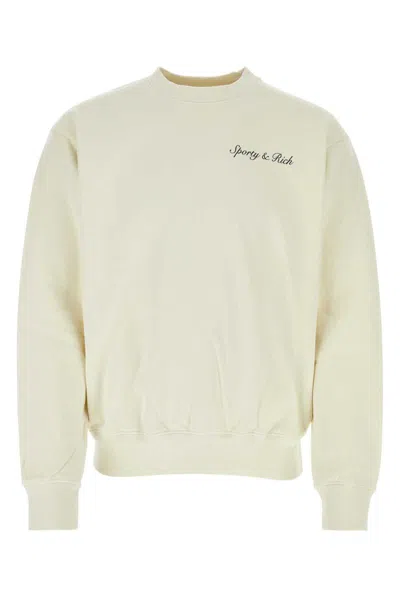 Sporty And Rich Sporty & Rich Sweatshirts In White