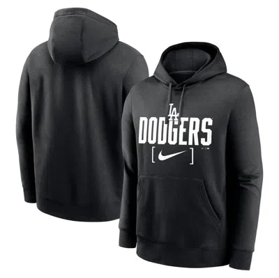 Nike Black Los Angeles Dodgers Club Slack Pullover Hoodie
