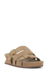 Vince Camuto Freoda Slide Sandal In New Tortilla Silky Suede