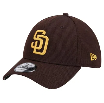 New Era Brown San Diego Padres Active Pivot 39thirty Flex Hat