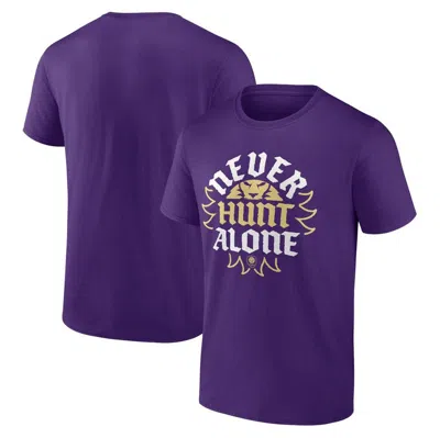 Fanatics Branded Purple Orlando City Sc Iconic Team Chant T-shirt