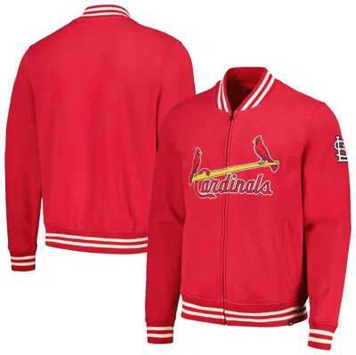 47 ' Red St. Louis Cardinals Wax Pack Pro Camden Full-zip Track Jacket