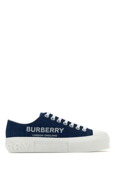 Burberry Sneakers In Blue