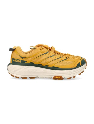 Hoka U Mafate Three2 In Yellow