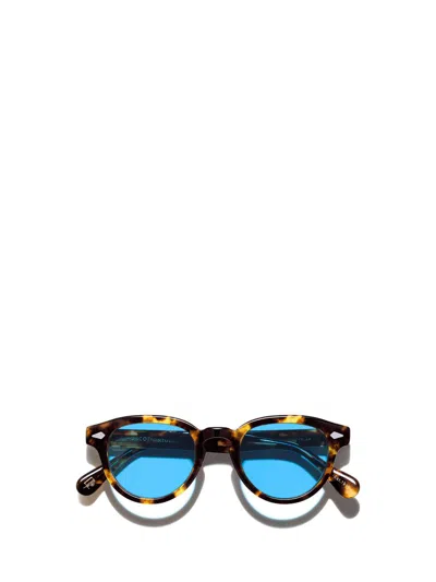 Moscot Sunglasses In Classic Havana (celebrity Blue)