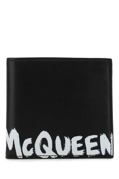 Alexander Mcqueen Wallets In Black