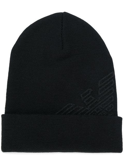 mens armani beanie hats
