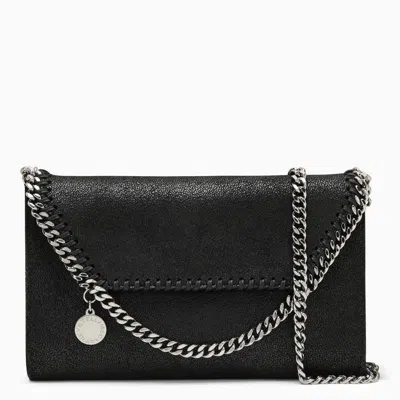 Stella Mccartney Falabella Mini Crossbody Bag In Black