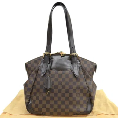 Pre-owned Louis Vuitton Verona Canvas Tote Bag () In Brown