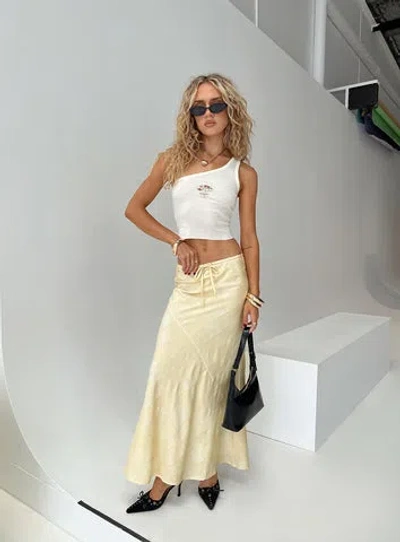 Princess Polly Radiance Maxi Skirt In Yellow