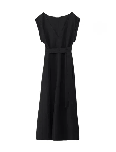 Fabiana Filippi Midi Dress In Black