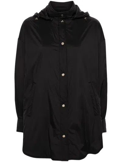 Herno Hooded Jacket In Nero