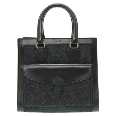 Dior Black Denim - Jeans Handbag ()