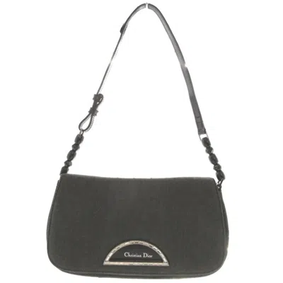 Dior Malice Black Denim - Jeans Shoulder Bag ()