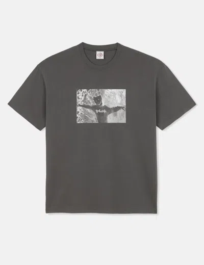 Polar Skate Co. Sustained Disintegration T-shirt In Charcoal Grey