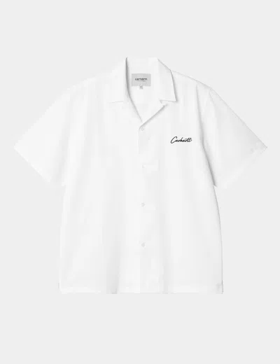 Carhartt -wip Delray Shirt In White