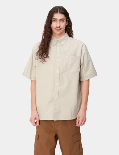Carhartt -wip Braxton Shirt In Khaki