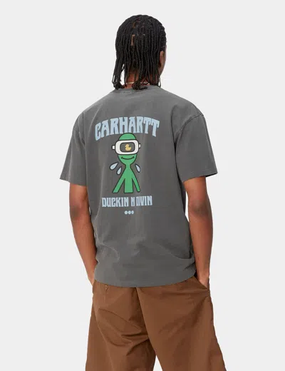 Carhartt -wip Duckin' T-shirt (loose) In Black