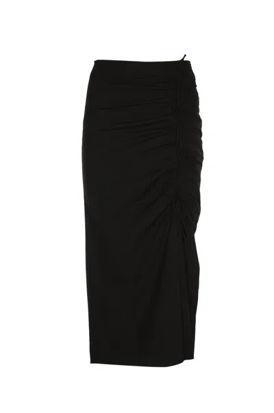 Ganni Skirt  Woman Color Black