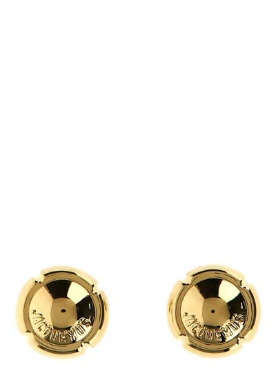 Jacquemus Les Festiva Earrings In Gold