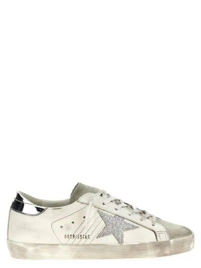 Golden Goose Superstar Sneakers Silver In White
